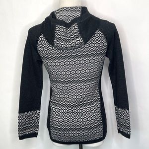 Aspen Nordic Cotton Knit Hoodie (XS)